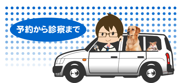 予約から診察までの流れ